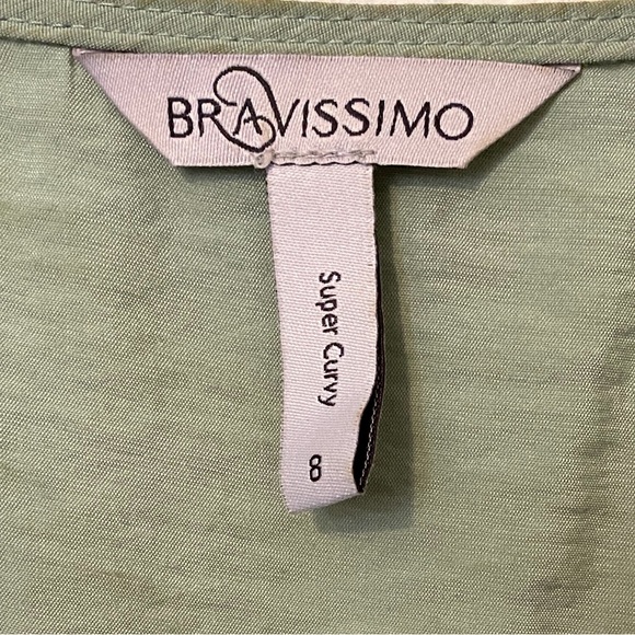 Bravissimo Kimono wrap top, US 4/UK 8 Super Curvy - Picture 4 of 5